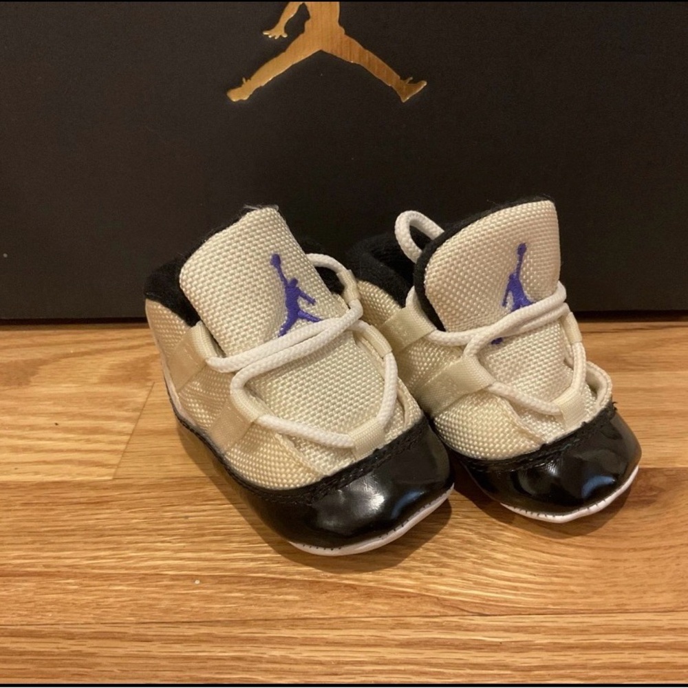 Nike Jordan XI 1996 Concord Crib shoe OG AUTHENTIC